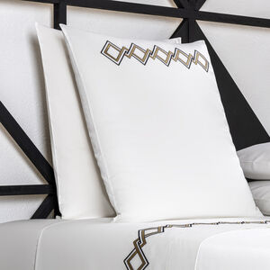 slide 2 Twist Embroidery Euro Pillowcase