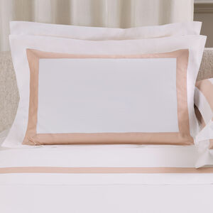 slide 1 Sateen Breeze Border Taie D'Oreiller