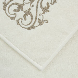 slide 2 Ornate Medallion Ricamo Gästetuch