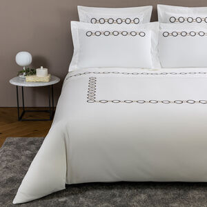 slide 1 Links Embroidered Duvet Cover Set