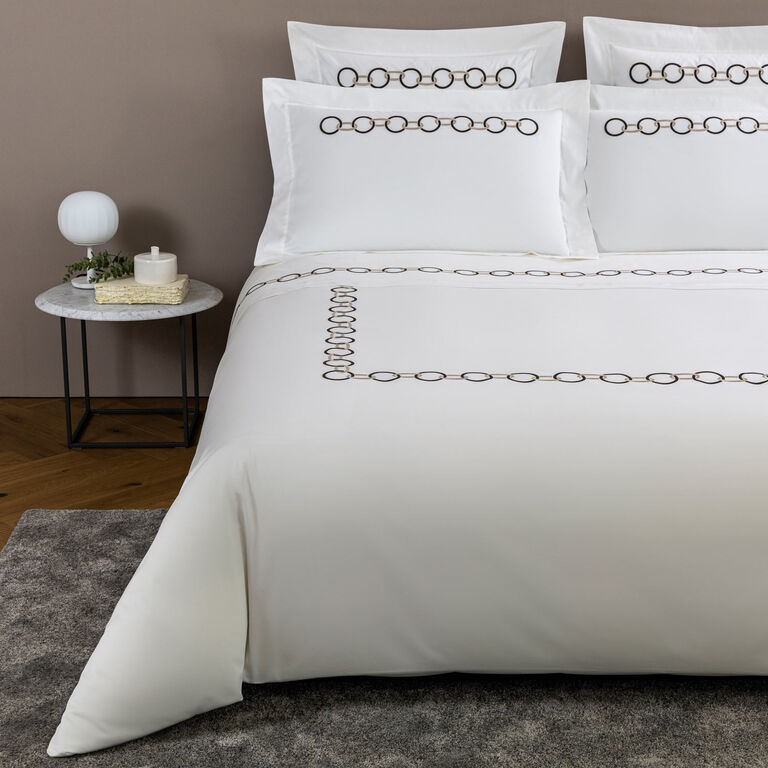 slide 1 Links Embroidered Duvet Cover Set