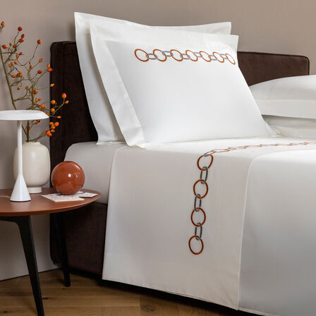 Links Ricamo Parure De Lit