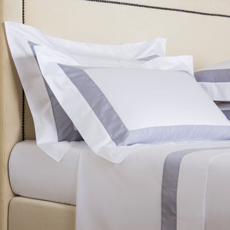 slide 2 Bicolore Taie D'Oreiller