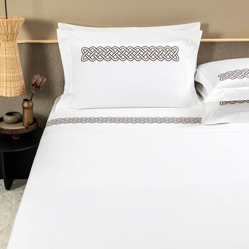 Intreccio Embroidery Completo Letto