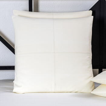 Seraphic Leather Cuscino Decorativo