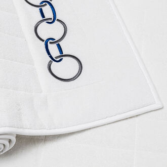 Links Embroidered bath mat hover image