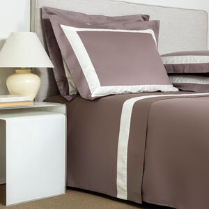 slide 1 New Horizon Sheet Set Taupe Ivory
