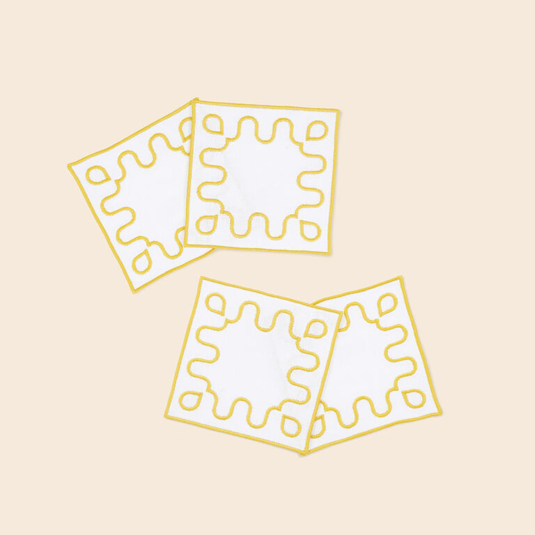 slide 2 Modernism Outline Untersetzer-Set