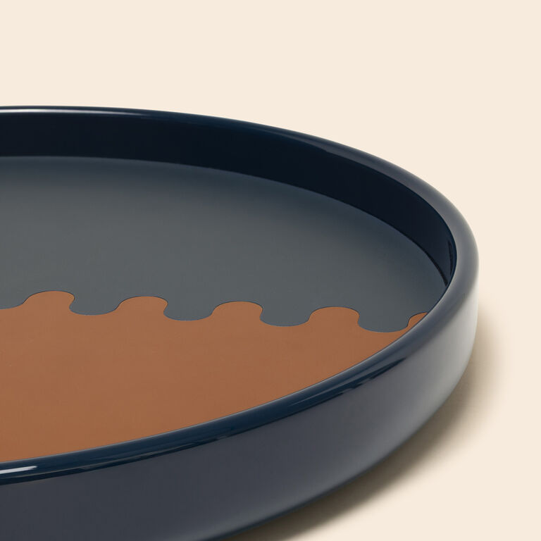 slide 3 Modernism Round Tablett