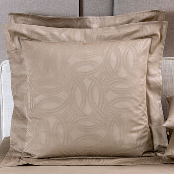 Circle Taie d'Oreiller Carrée