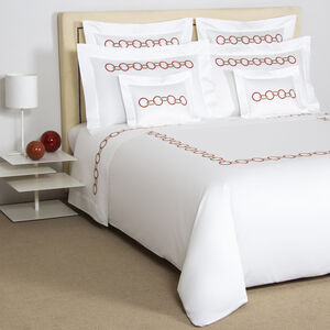 slide 4 Links Embroidered Duvet Cover