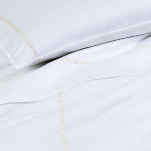 slide 5 Houndstooth Embroidery Euro Sham