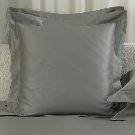 Oblique Jacquard Quadratischer Kissenbezug