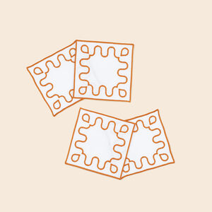 slide 2 Modernism Outline Coaster Set