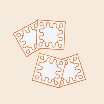 Modernism Outline Untersetzer-Set