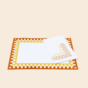 slide 3 Modernism Forma Set aus Tischset und Servietten