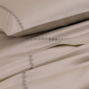 slide 5 Houndstooth Embroidered Completo letto