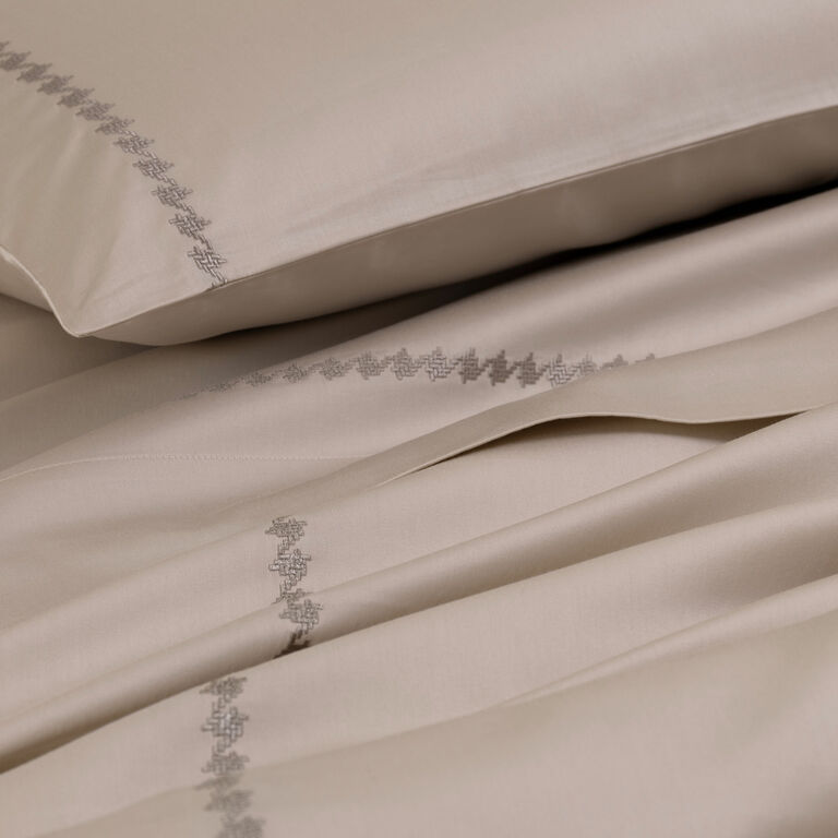 slide 5 Houndstooth Embroidered Completo letto