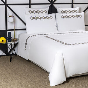 slide 4 Twist Embroidery Euro Pillowcase