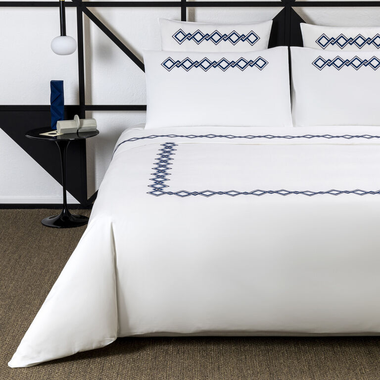 slide 1 Twist Embroidery Duvet Cover
