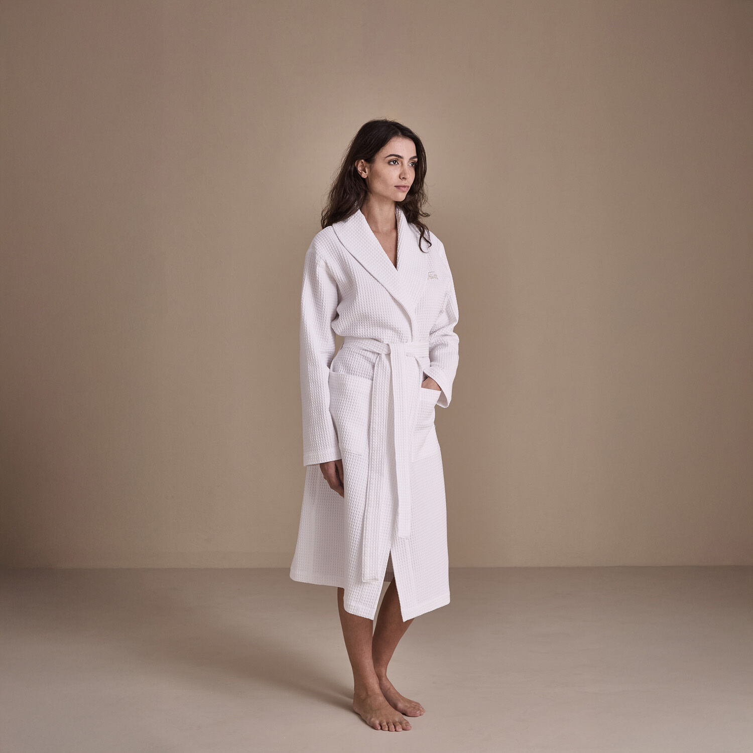 Waffle Bathrobe | Frette
