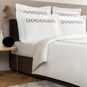 slide 2 Links Embroidered Duvet Cover