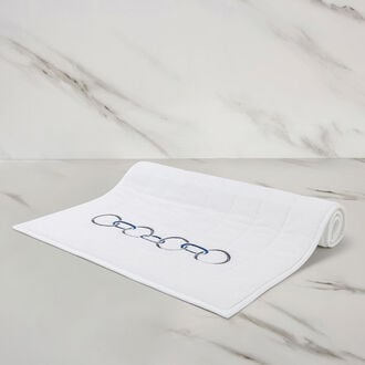 Links Embroidered bath mat image