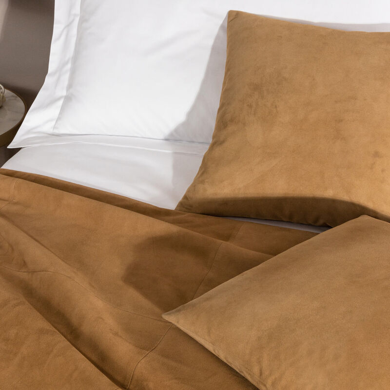 luxury suede bed runner