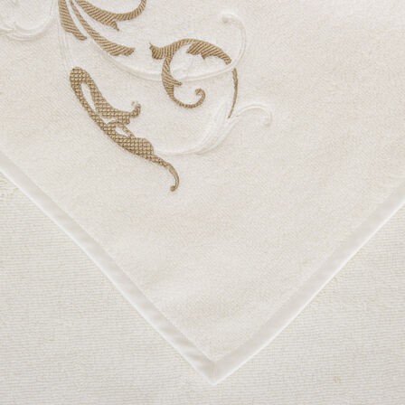 slide 2 Tracery Embroidered Guest Towel