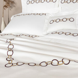 slide 5 Links Embroidered Duvet Cover