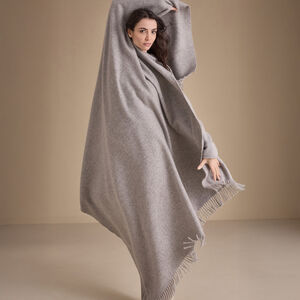 slide 4 Knop Throw - Grey - One Size