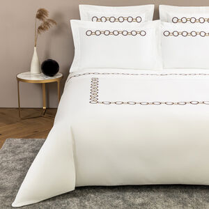 slide 1 Links Embroidered Duvet Cover