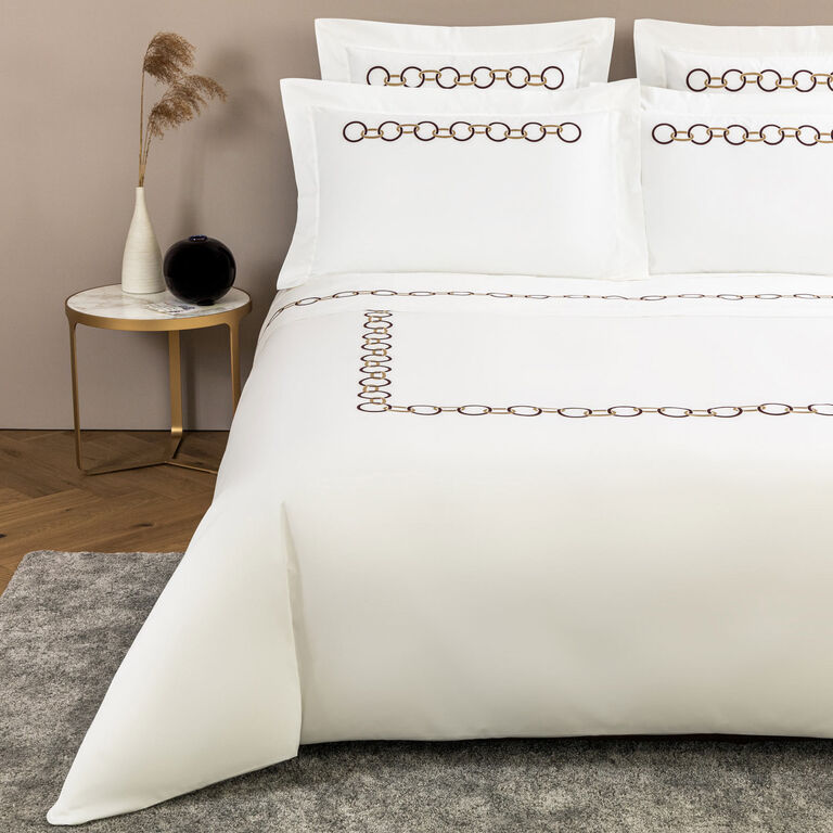 slide 1 Links Embroidered Duvet Cover