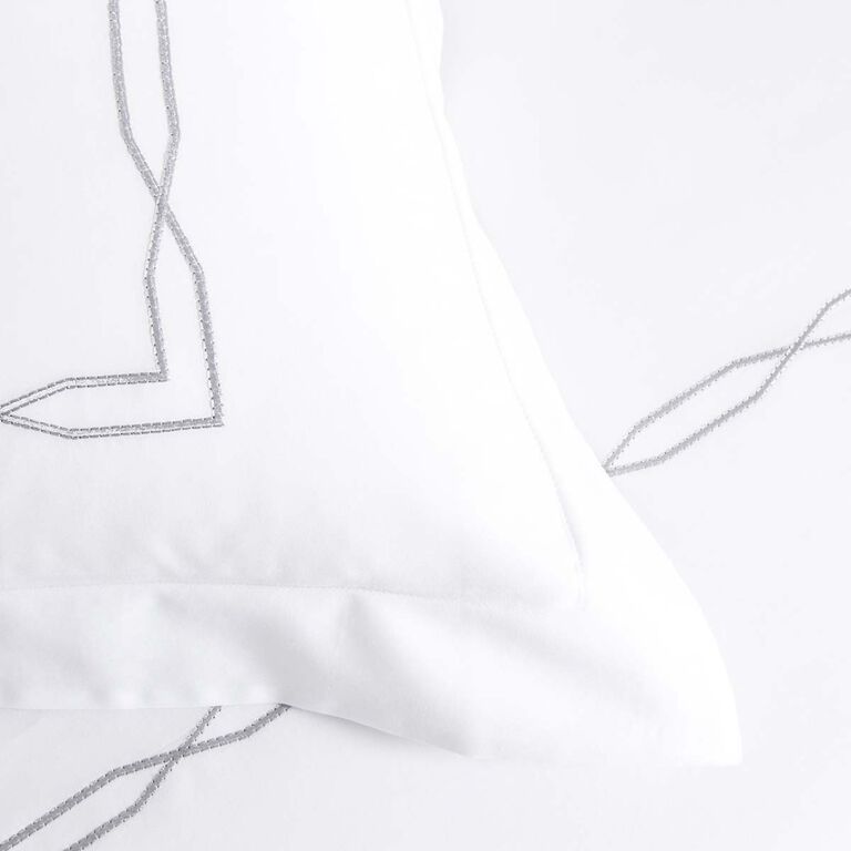 slide 3 Greenville Embroidered Euro Sham