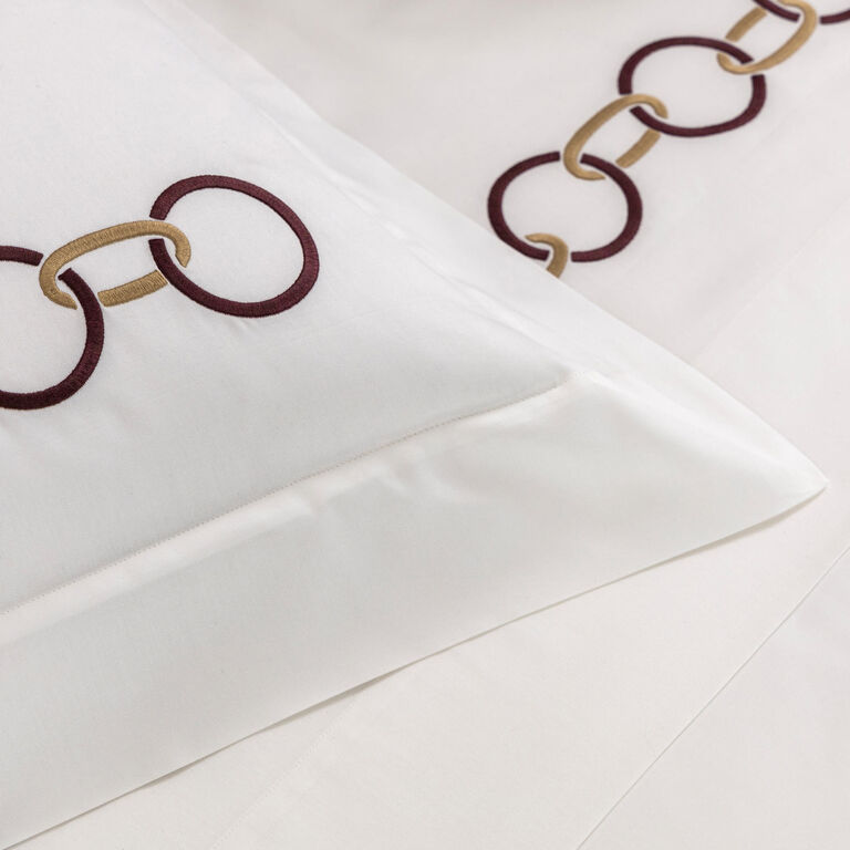 slide 3 Links Embroidered Duvet Cover
