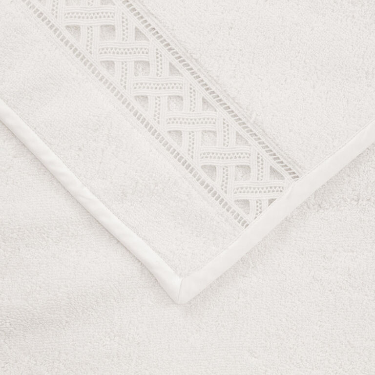 slide 3 Lozenge Pizzo Asciugamano Ospite