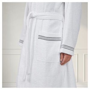 slide 3 Triplo Shawl Collar Bathrobe