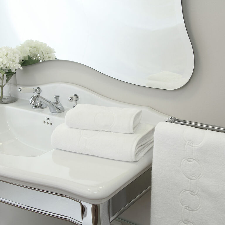 slide 3 Links Ricamo Serviette De Douche
