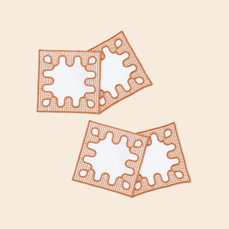 slide 2 Modernism Net Coaster Set