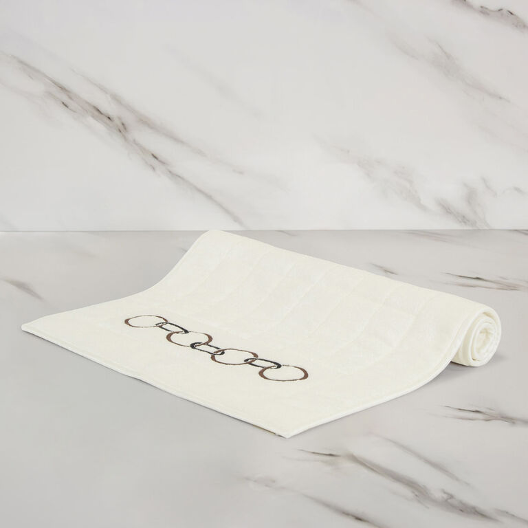 slide 1 Links Ricamo Tapis De Bain
