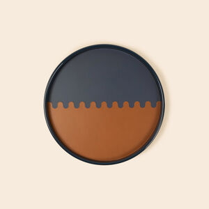 slide 1 Modernism Round Tablett