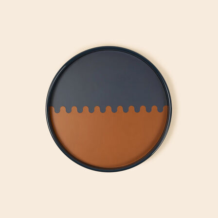 Modernism Round Tablett