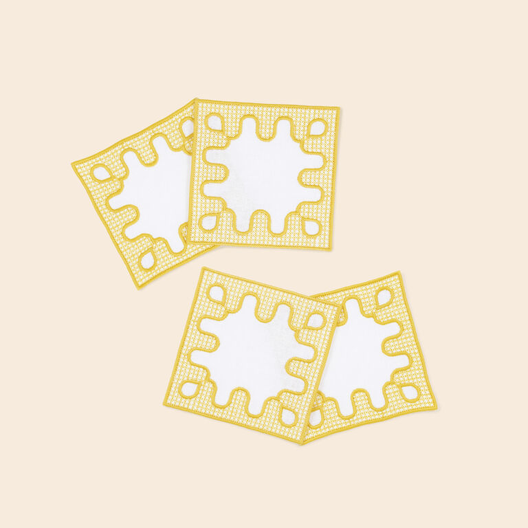 slide 2 Modernism Net Untersetzer-Set