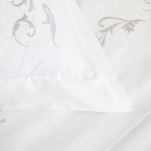 slide 3 Tracery Embroidered Sheet Set