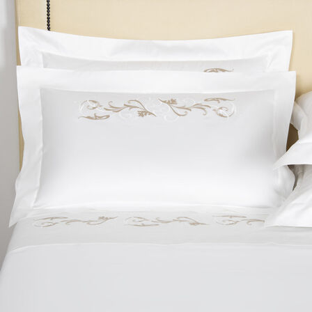 Tracery Embroidered Sham