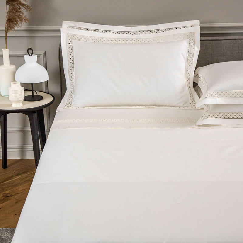 Lozenge Lace Sheet Set Frette