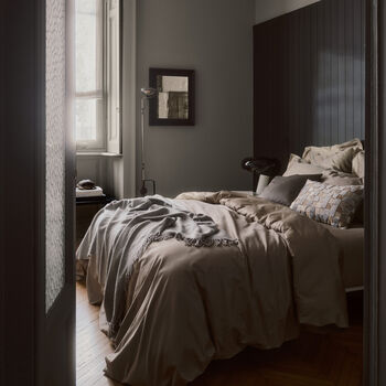 Oblique Jacquard Duvet Cover Set