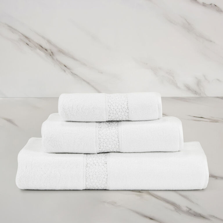 slide 2 Forever Lace Guest Towel