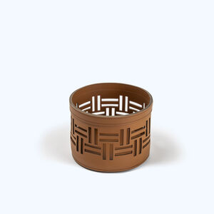 slide 1 Basket Weave Cesto Portalavette