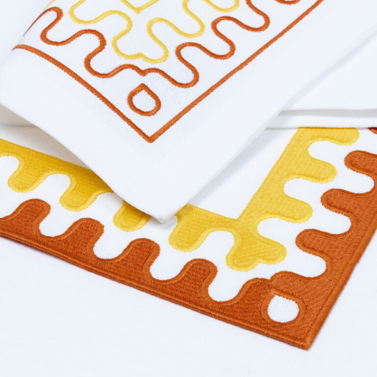 slide 4 Modernism Forma Set aus Tischset und Servietten